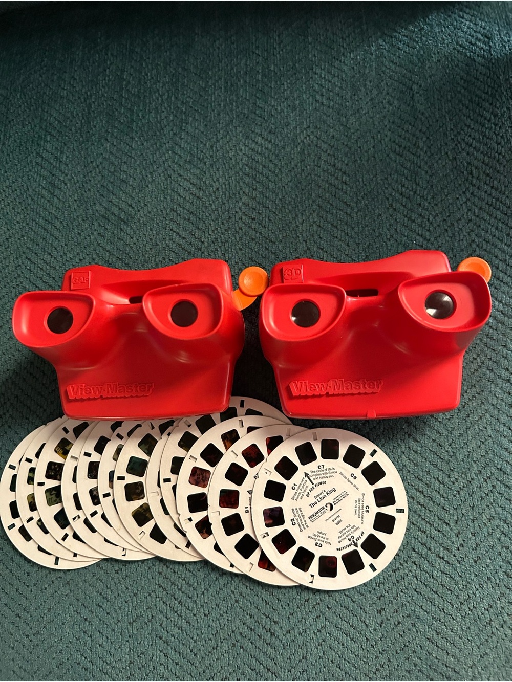 View-Master Classic Red Viewers with Reels